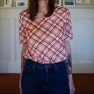 Vintage 70s poly blend tee​